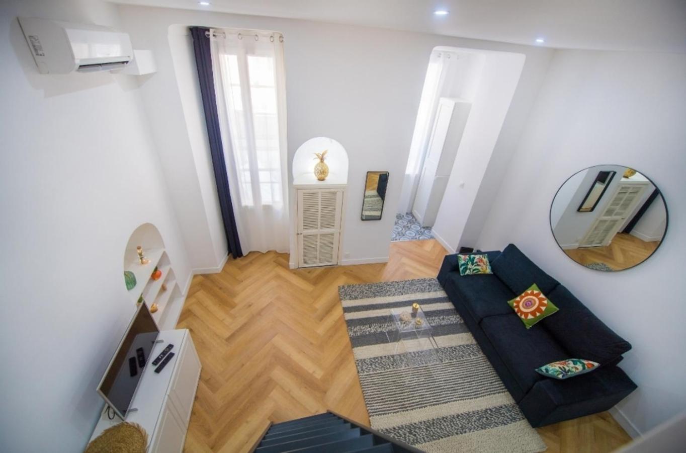 Studio Elegant 4 Couchages Front De Mer Clim Parking Privatif Wifi Nice Exterior photo